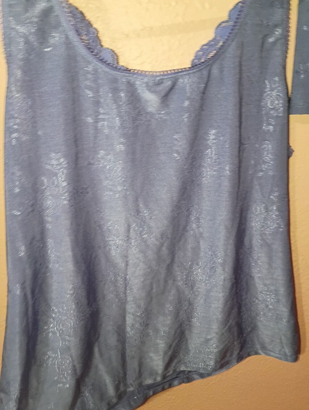 ๐ 6/$10 SALE Delta Burke Size 1X Fits Like Lrg/XL Camisole & Shorts Set - Picture 5 of 7